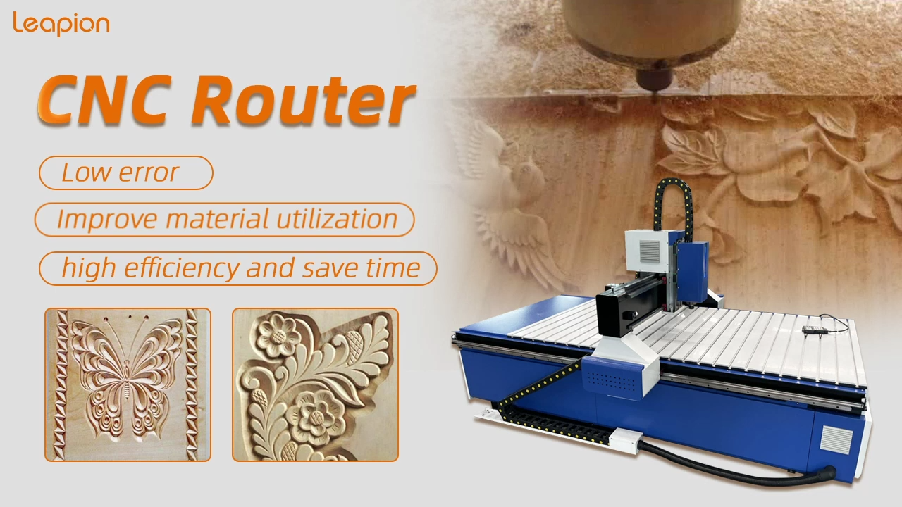 CNC Router can cut and engrave metals and non-metals